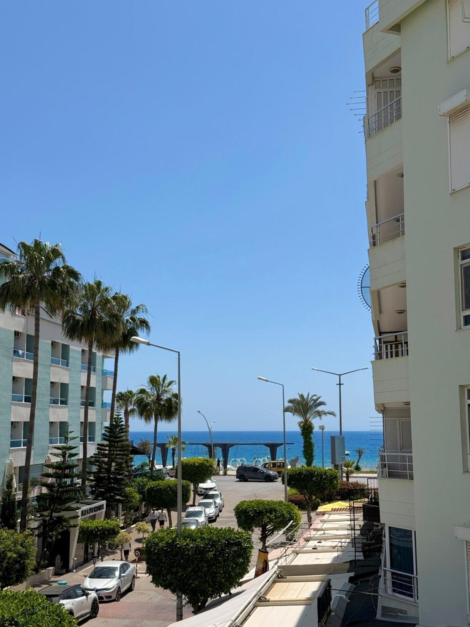 Sa Apartments! Beachfront Apartment With Sea View & Pool Alanya Exterior foto