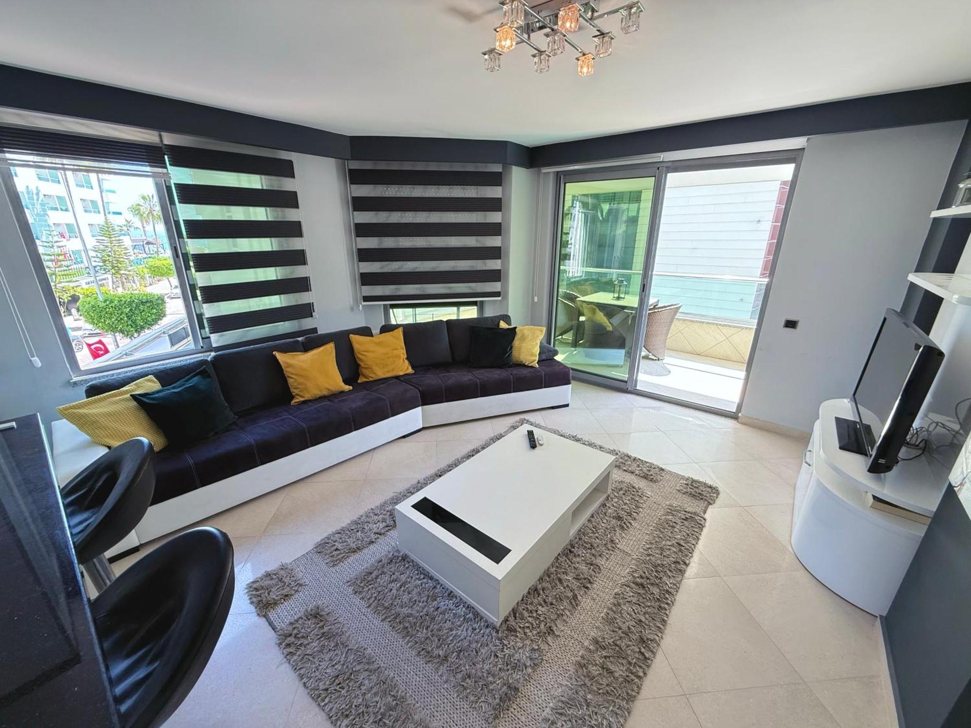Sa Apartments! Beachfront Apartment With Sea View & Pool Alanya Cameră foto