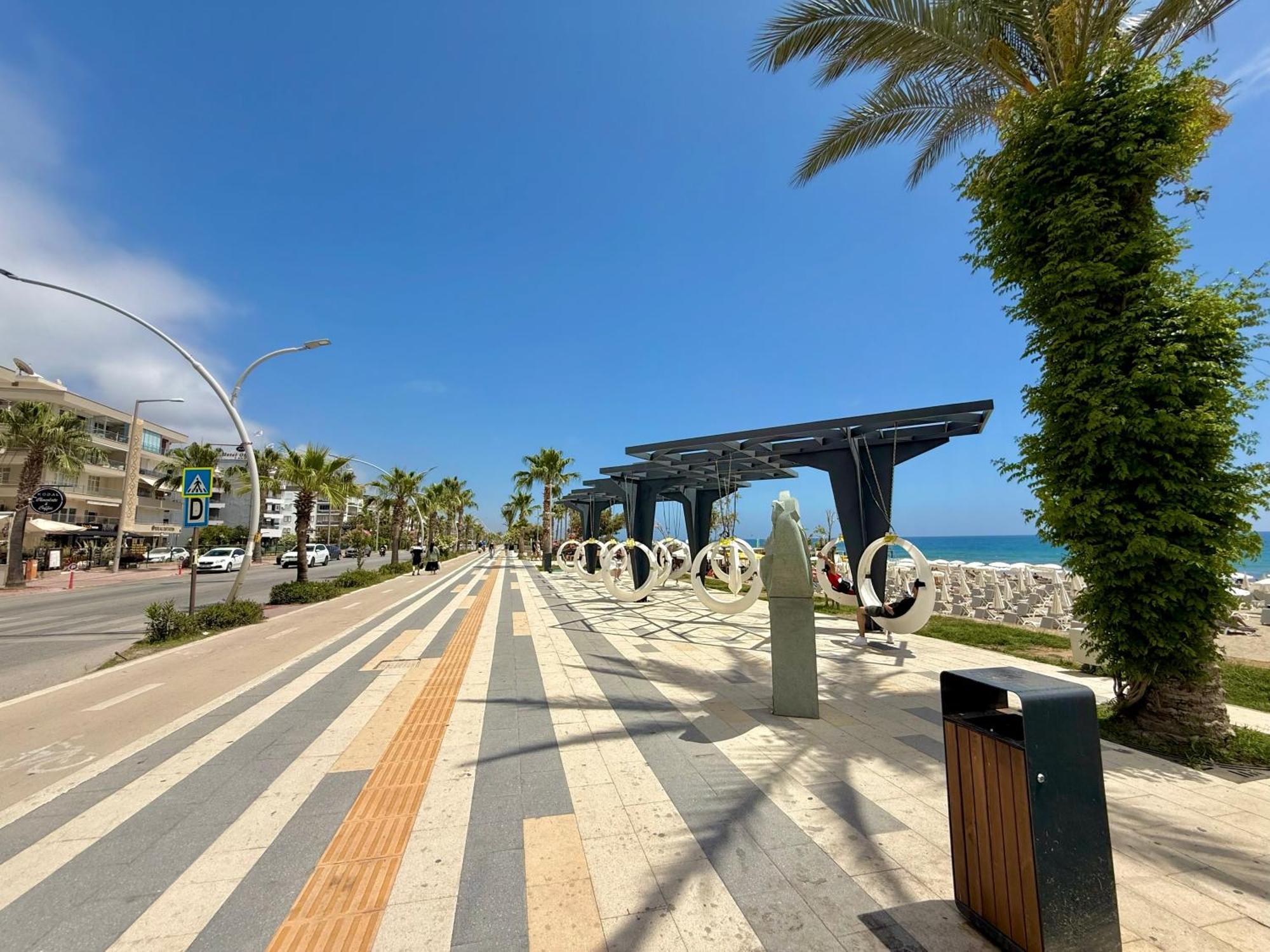 Sa Apartments! Beachfront Apartment With Sea View & Pool Alanya Exterior foto